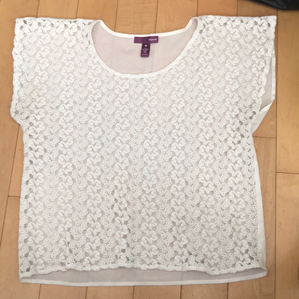 Girls Aqua Blouse